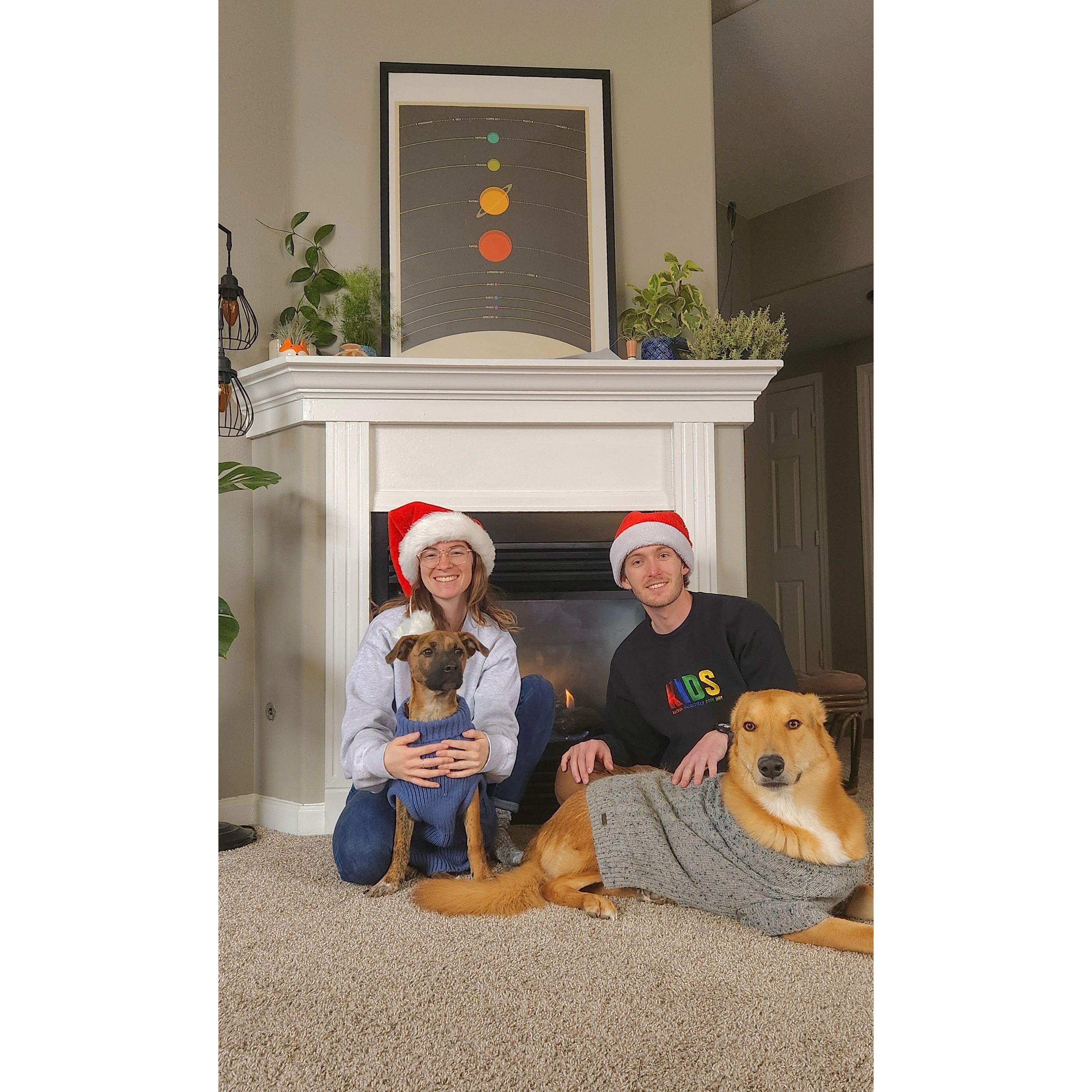 Christmas family photo, 2023