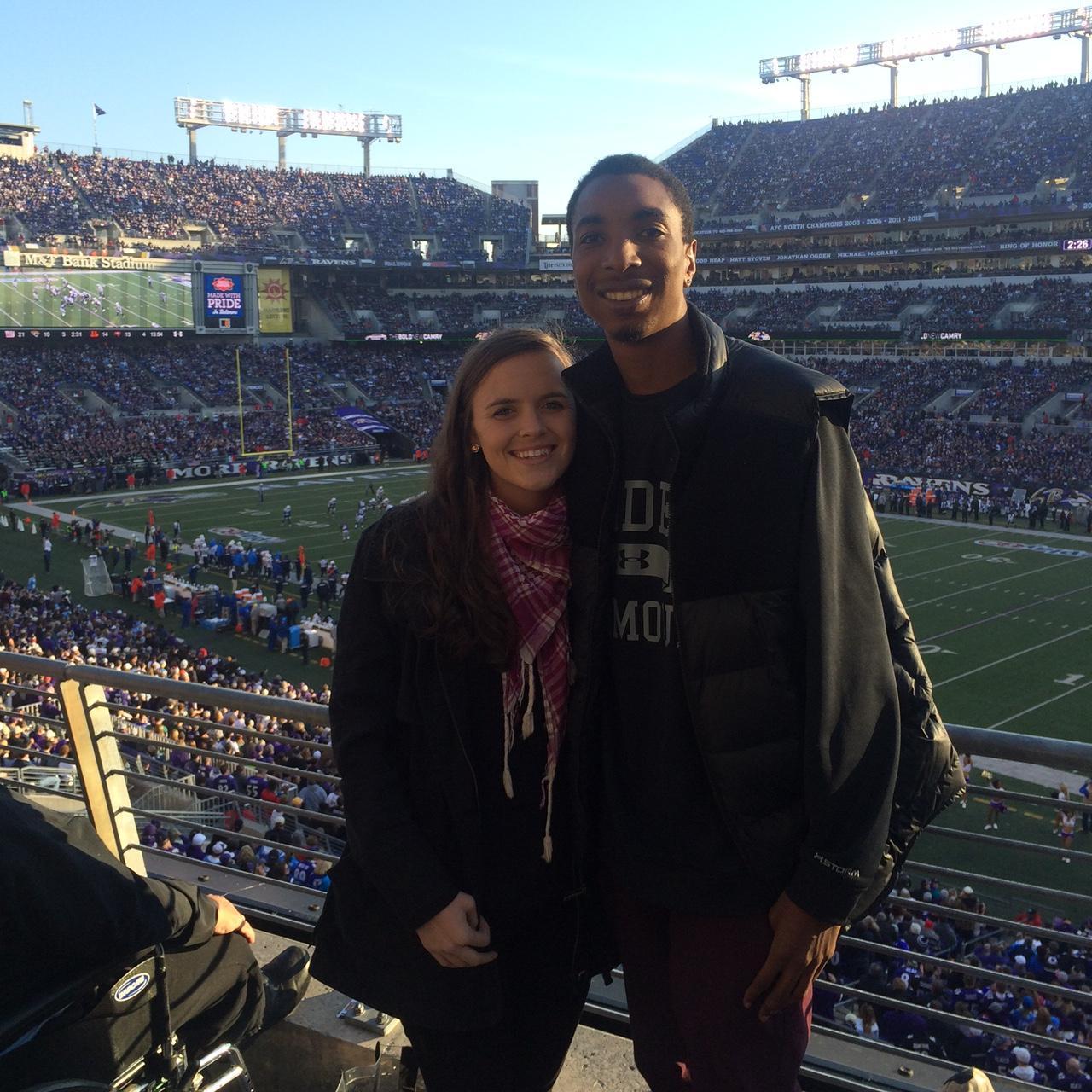 2015. First Ravens game