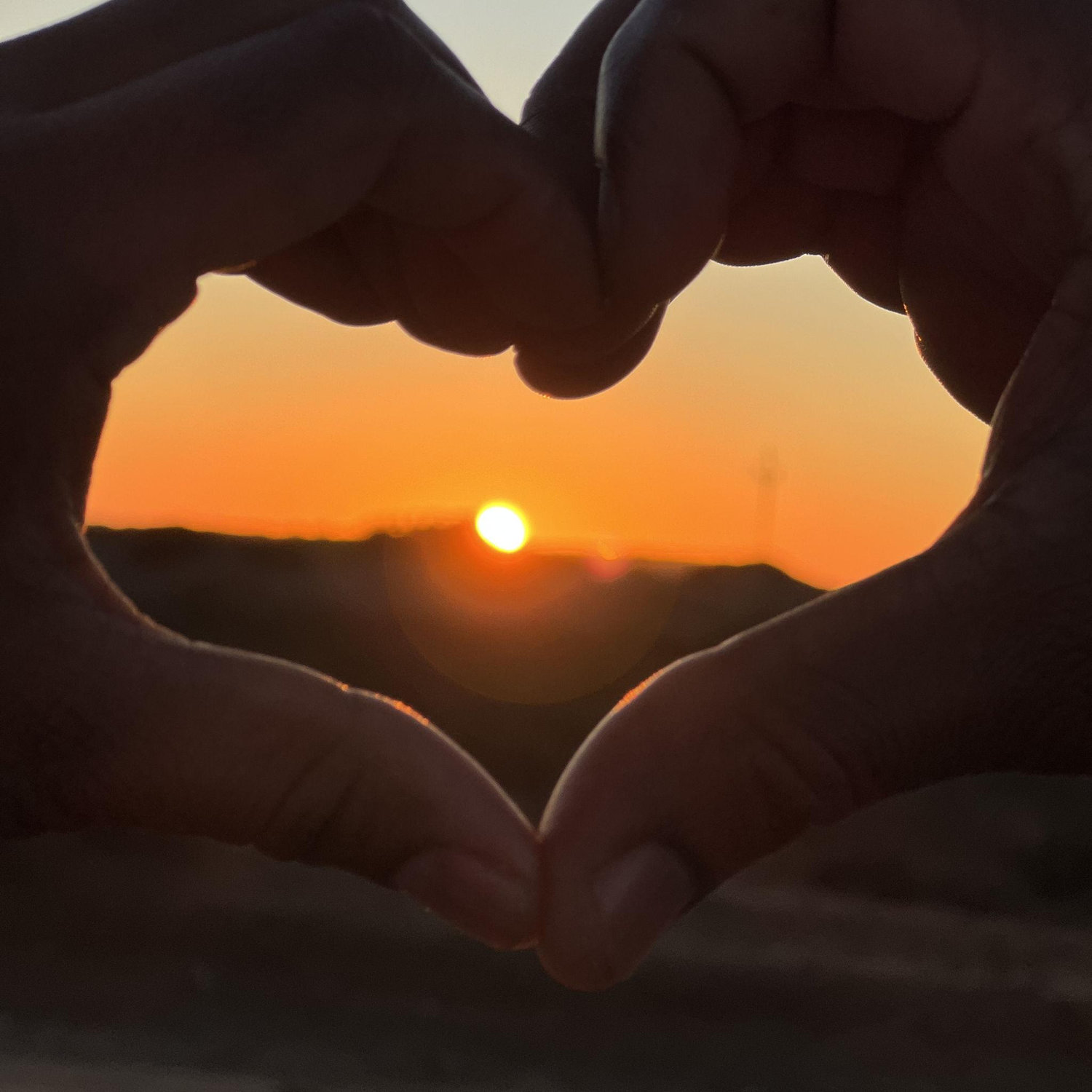 We both love Sunsets…