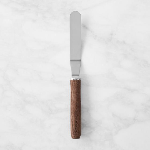 Williams Sonoma Walnut Offset Spatula, 4-Inch