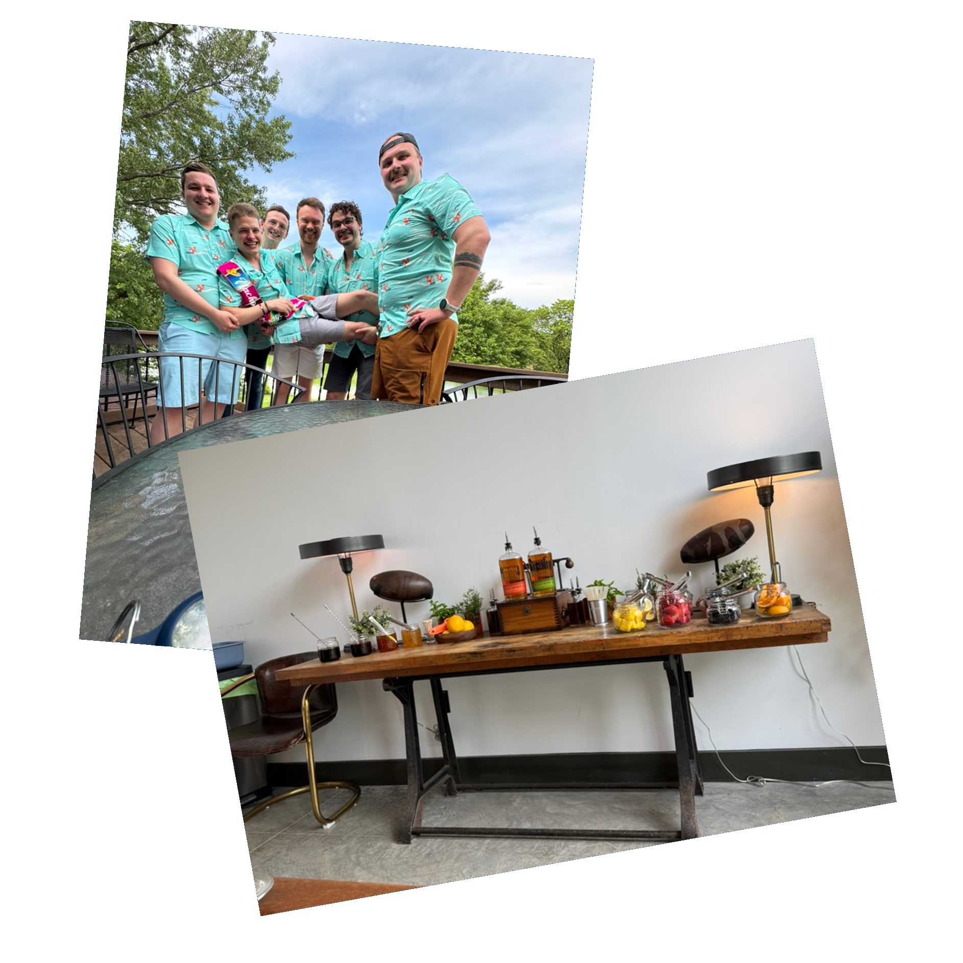 June 2025: Aaron's bachelor party!