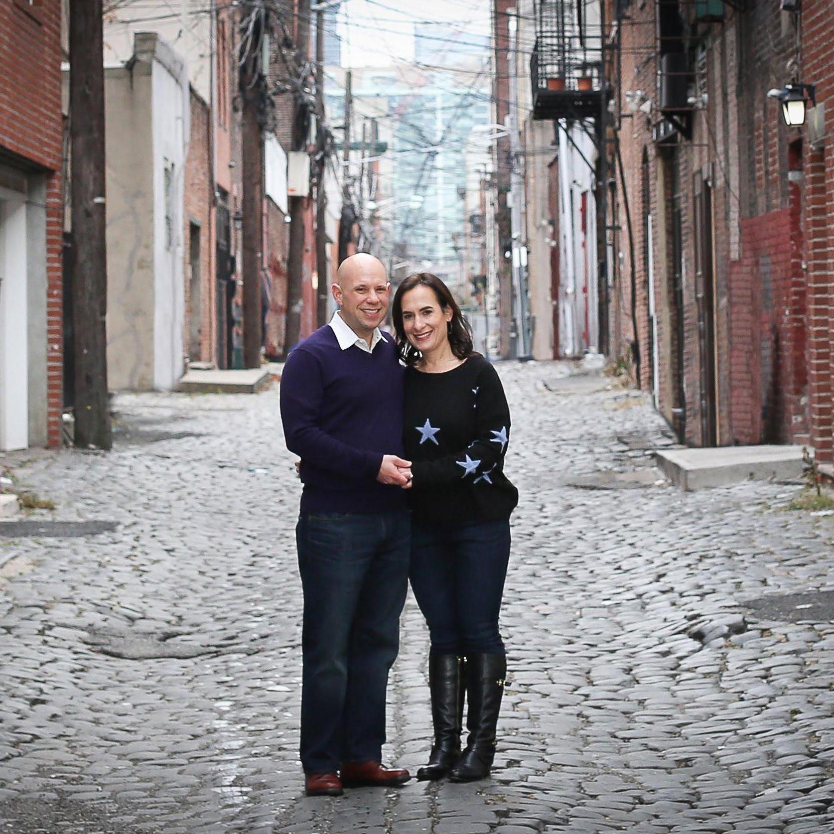 Engagement photos (Court St.)