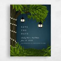 Blue Wedding Save the Date - Marietta Classic