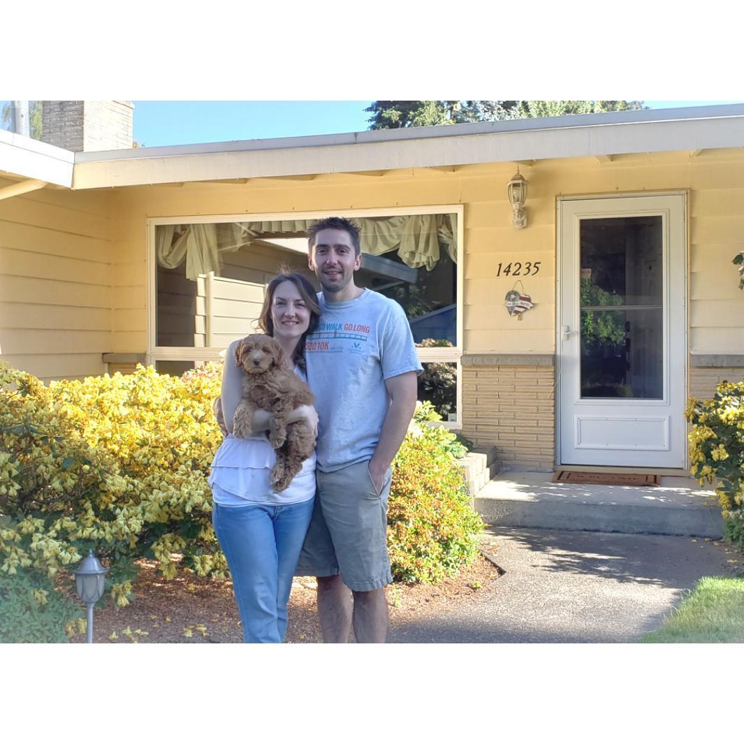 Our first home together, June 2018.