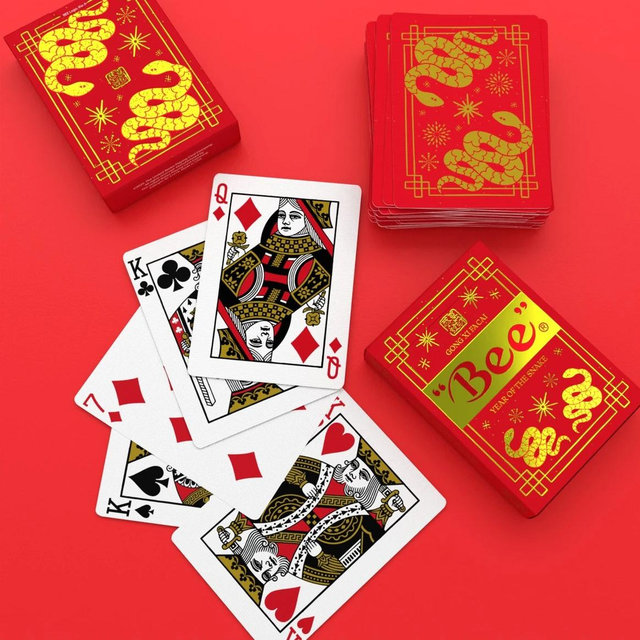 Year of the Snake Playing Cards