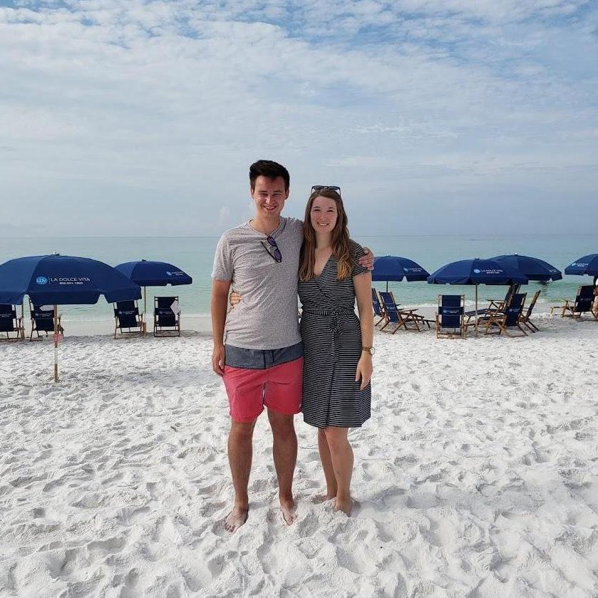 In Florida in 2019 on a Takes family vacation