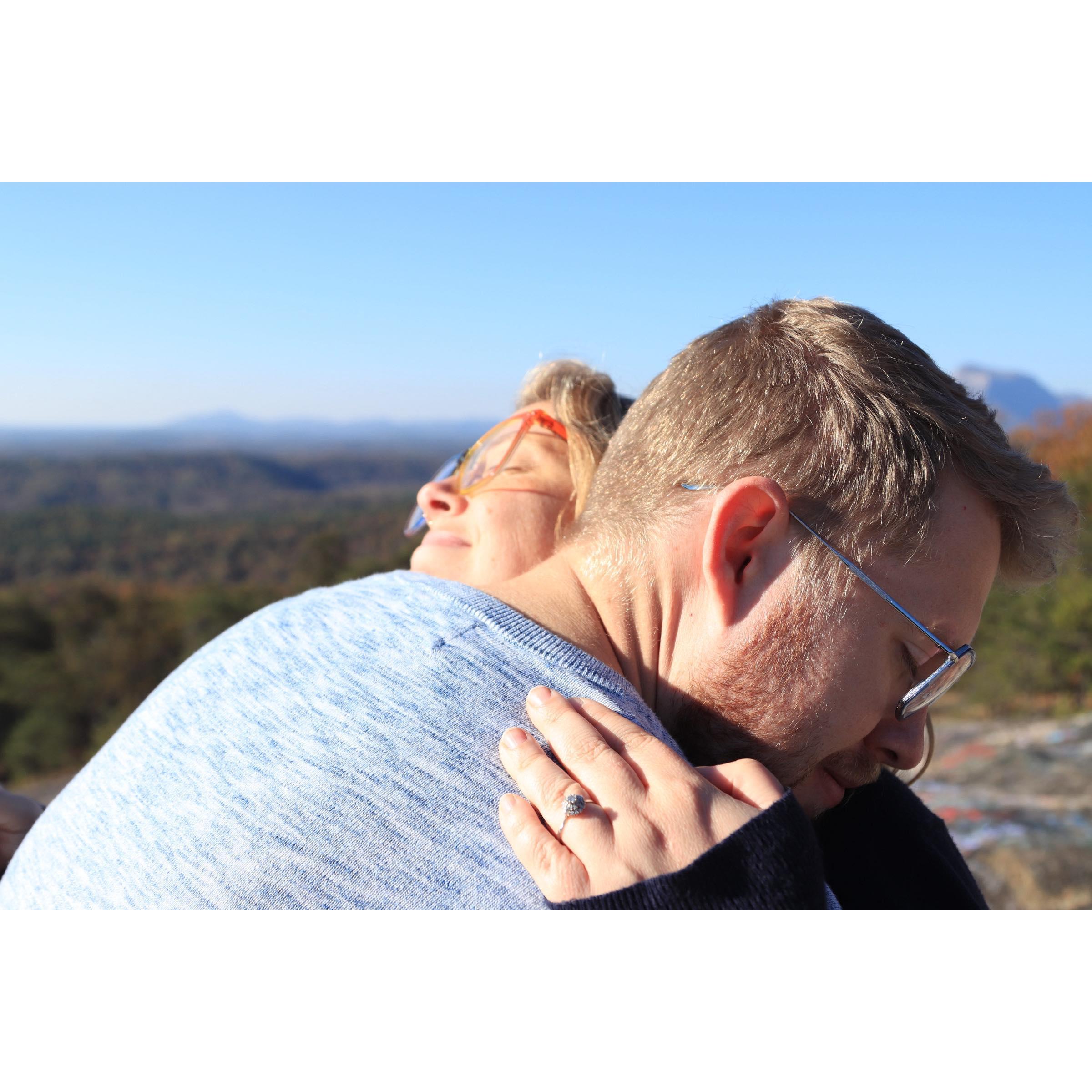 Hugs are the best :)