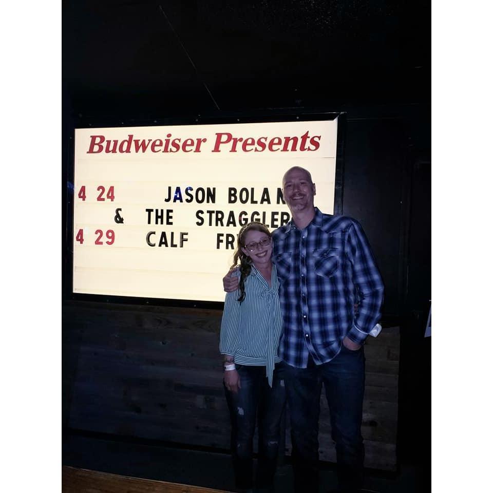 When we went to see Jason Boland!