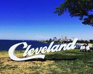 Cleveland Memorial Shoreway-
Cleveland Script Sign