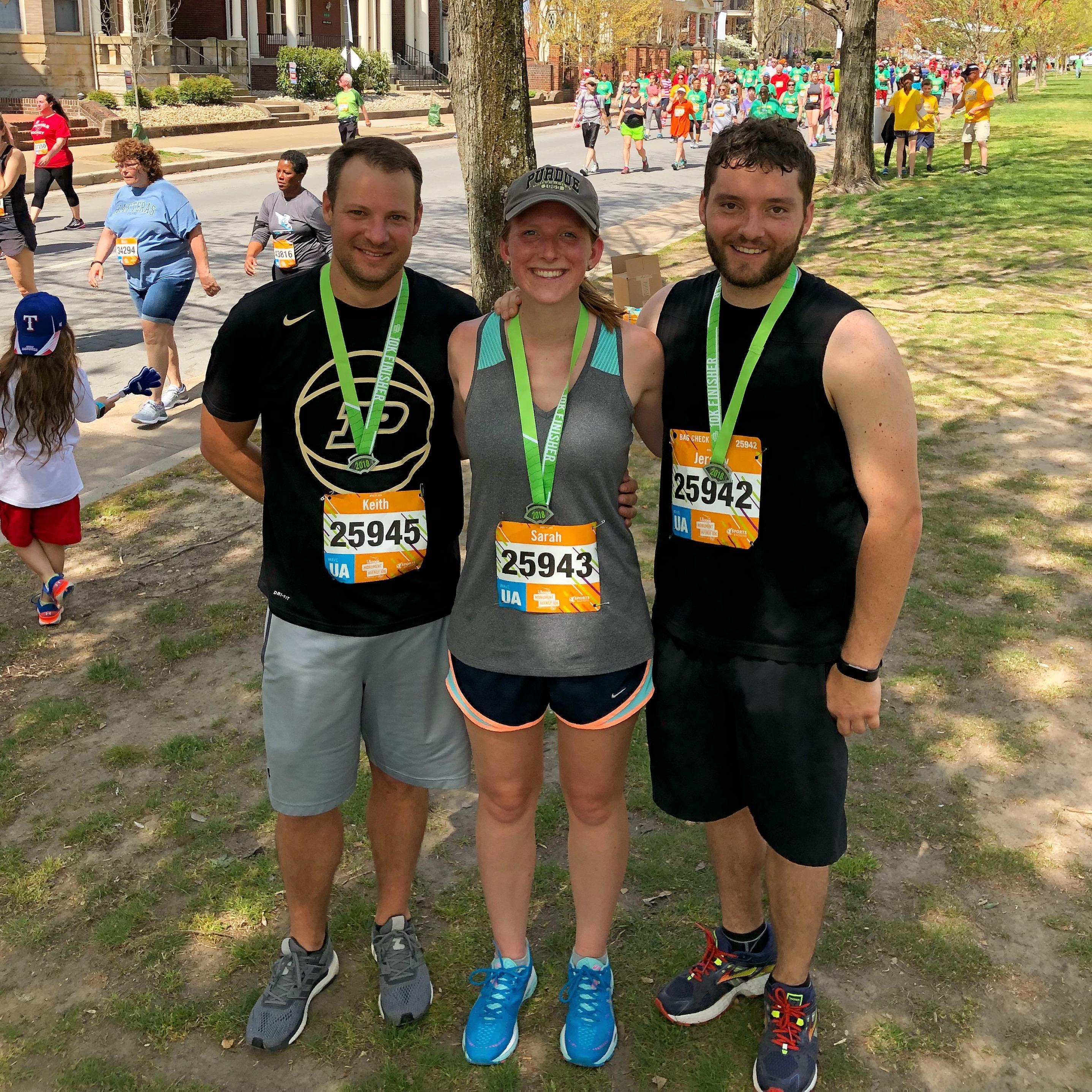 We surprised ourselves with the successful finish of the popular Monument 10k!