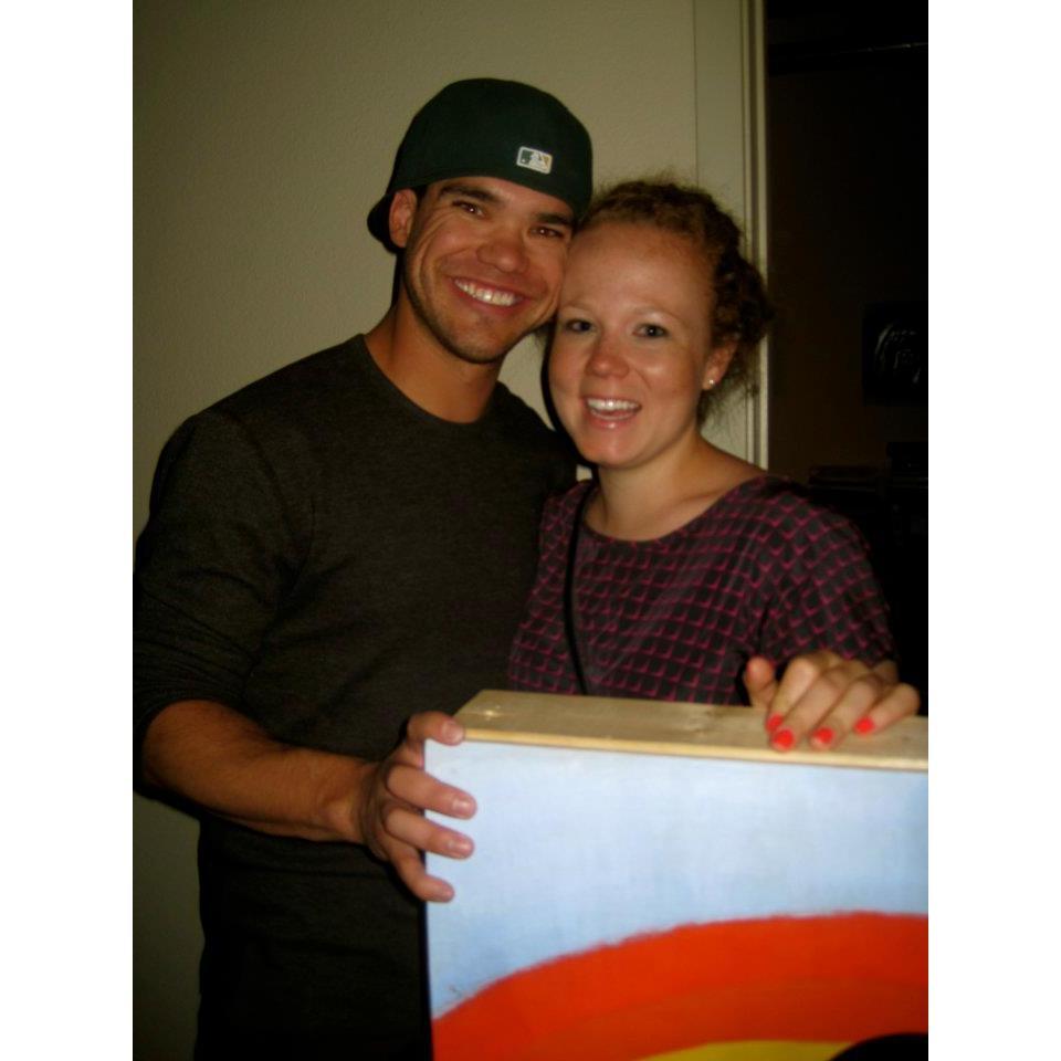 This photo was taken about two years before Charlotte and Devin started dating. You may not recognize Devin because he doesn't have a beard.