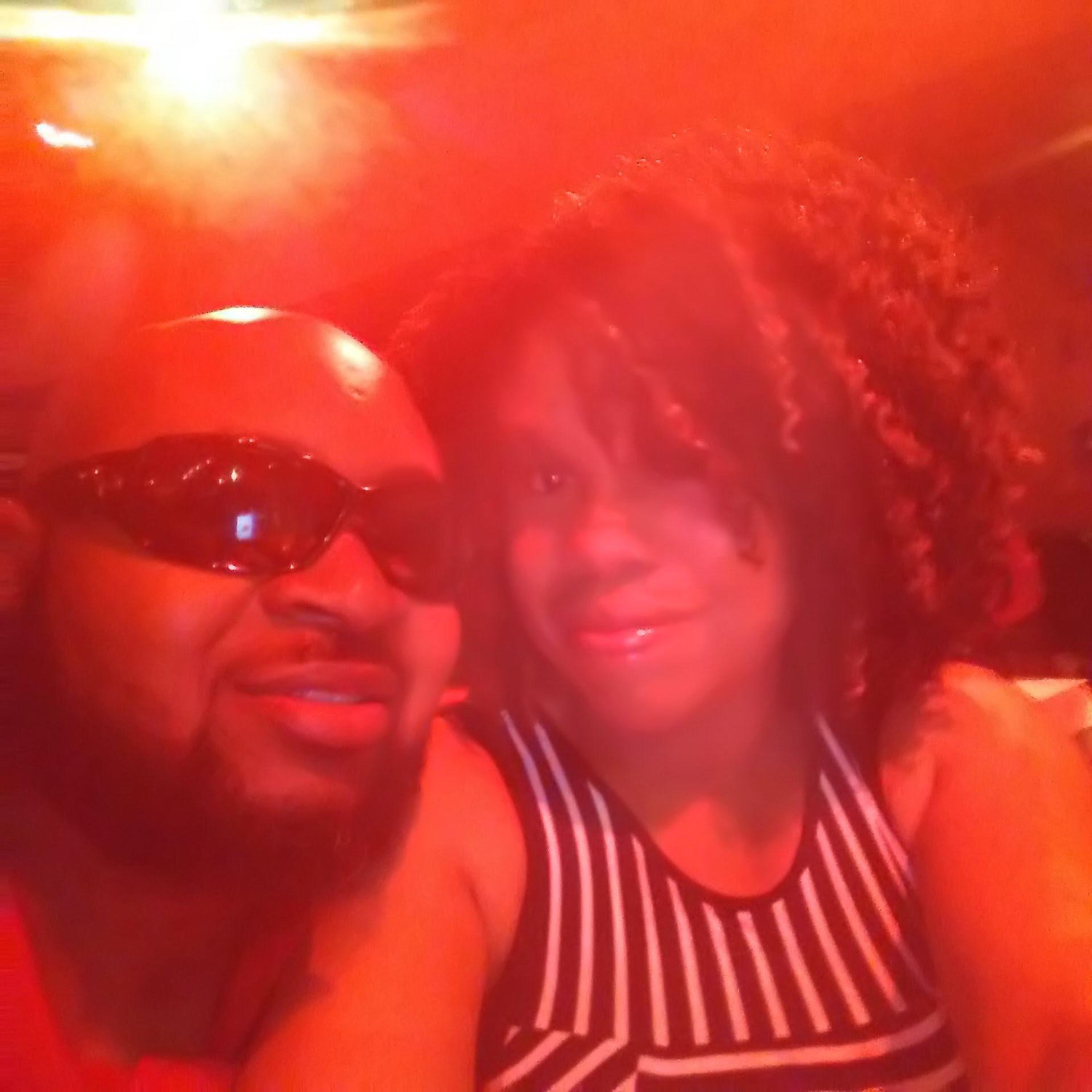 Tawone took me to a romantic dinner and live music in Indianapolis.