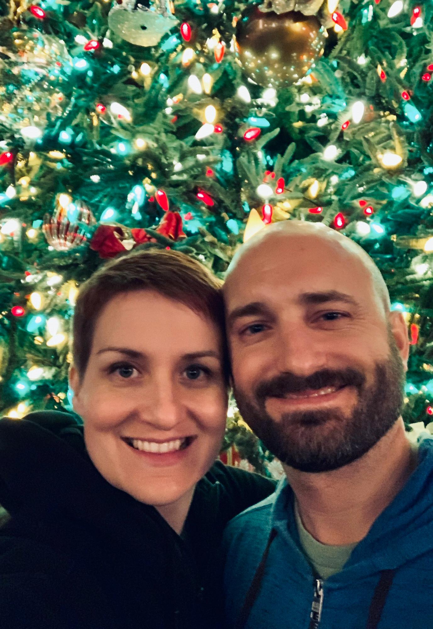Christmas time at Disneyland!