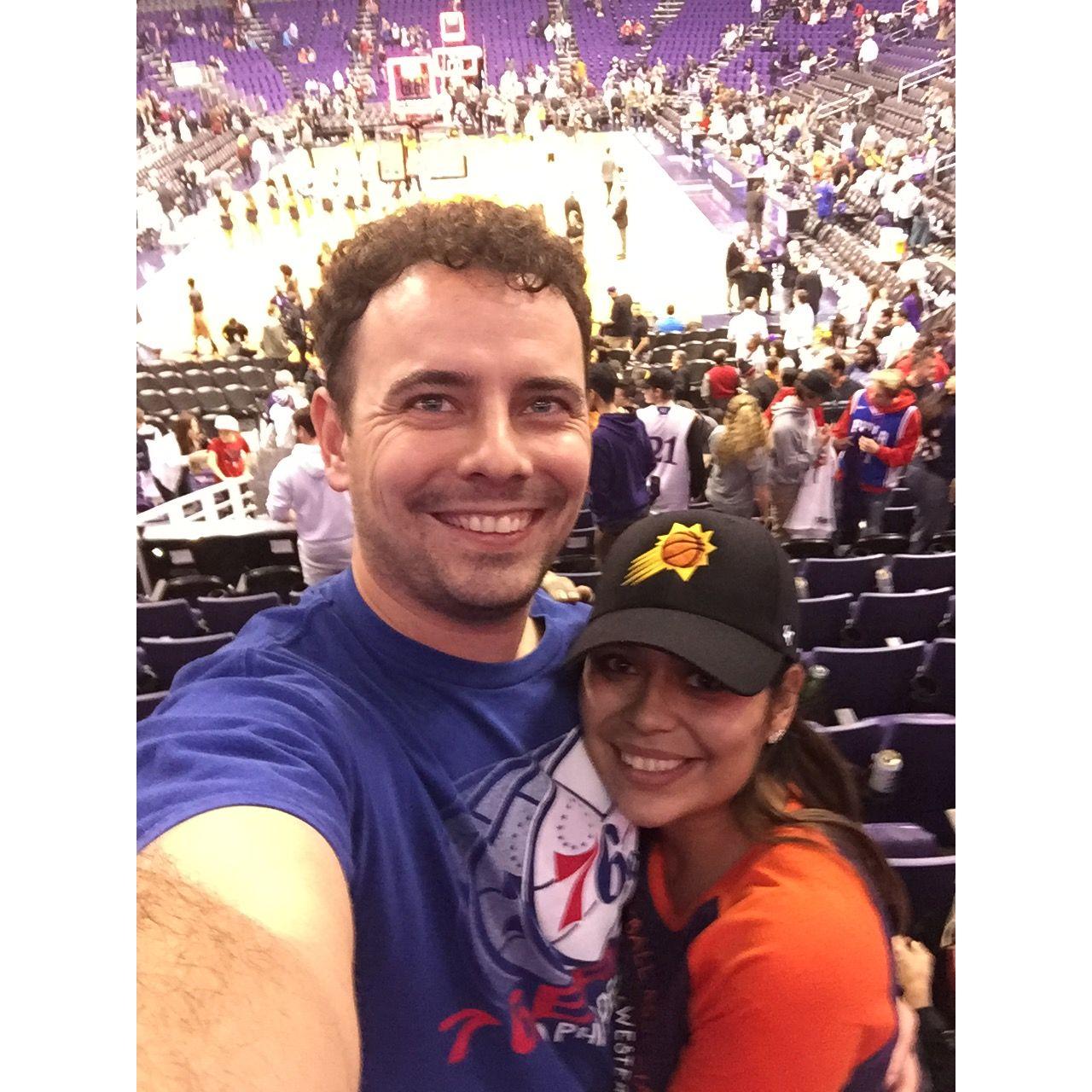 Suns vs 76ers 2017