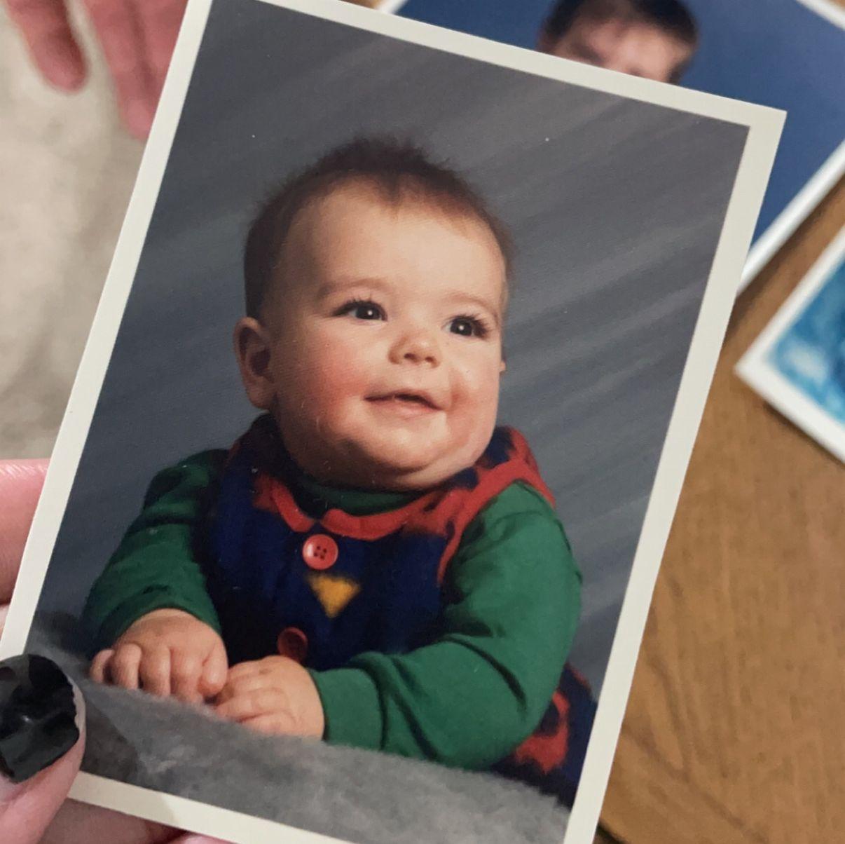 Sawyer as a baby