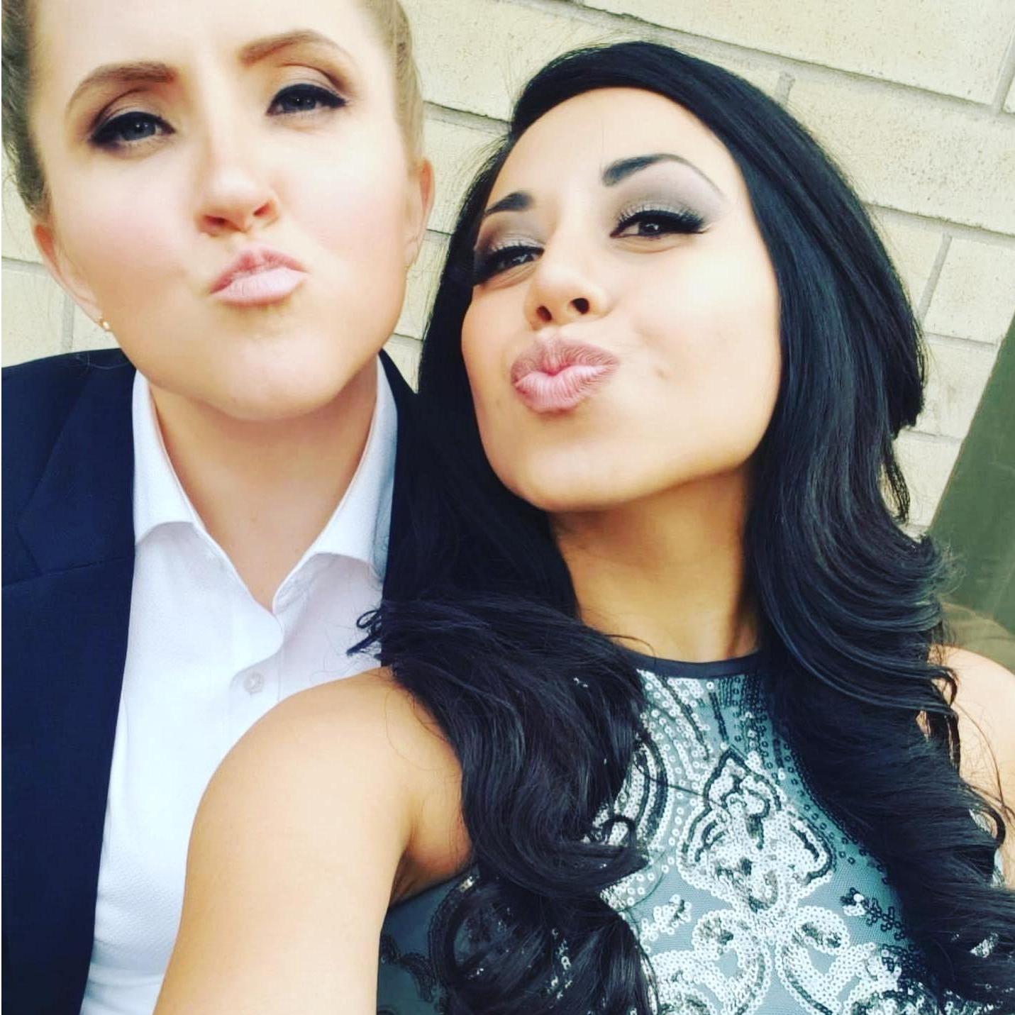 Our anniversary just happened to be at our friend's wedding. So much love!