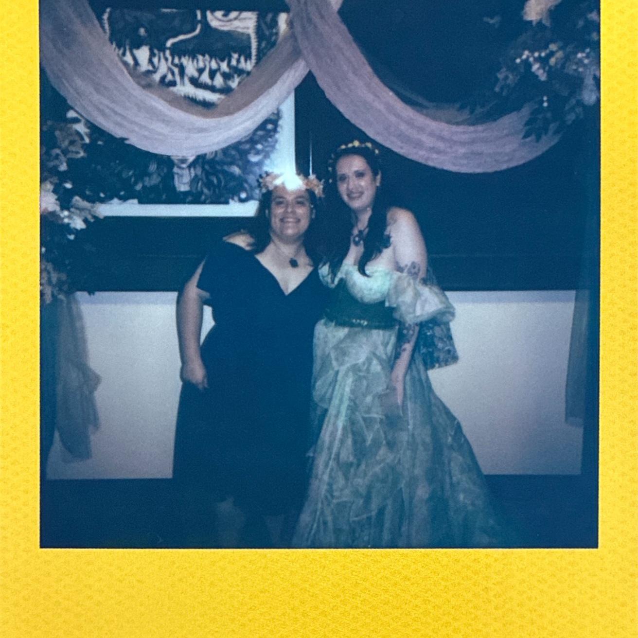 Kelsey and her maid of honor, Christina