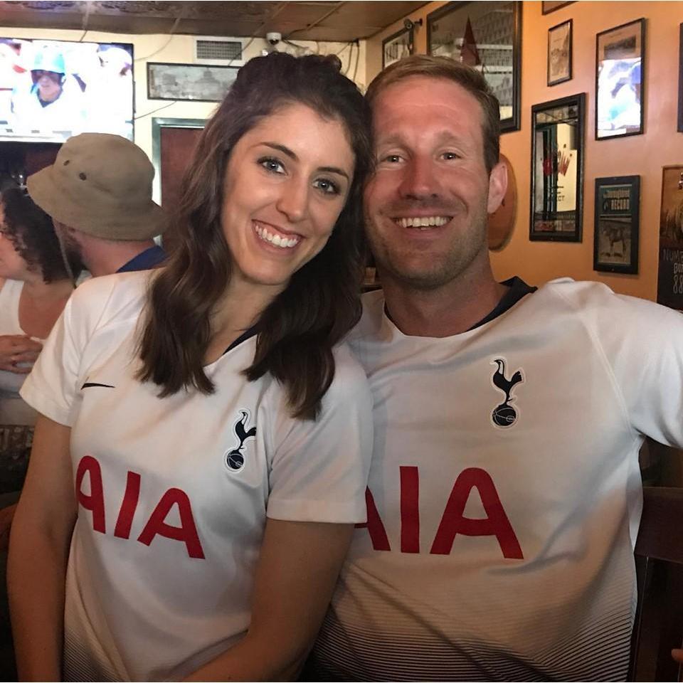 So I of course became a Spurs fan