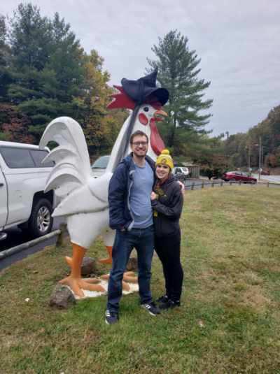Brendan's first "Scottsville" experience at Lumpkins.