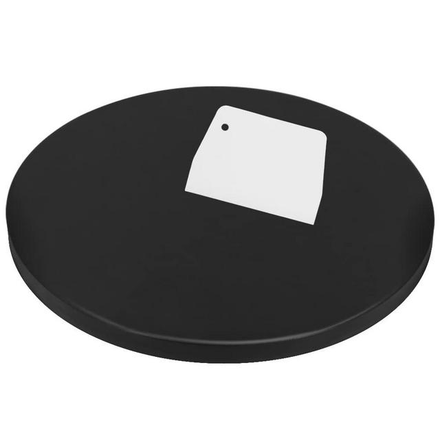 AUGOSTA Round Pizza Stone for Oven and Grill, Free Pizza Scraper, Durable and Safe Baking Stone for Grill, Thermal Shock Resistant Cooking Stone (Round 14 inch)