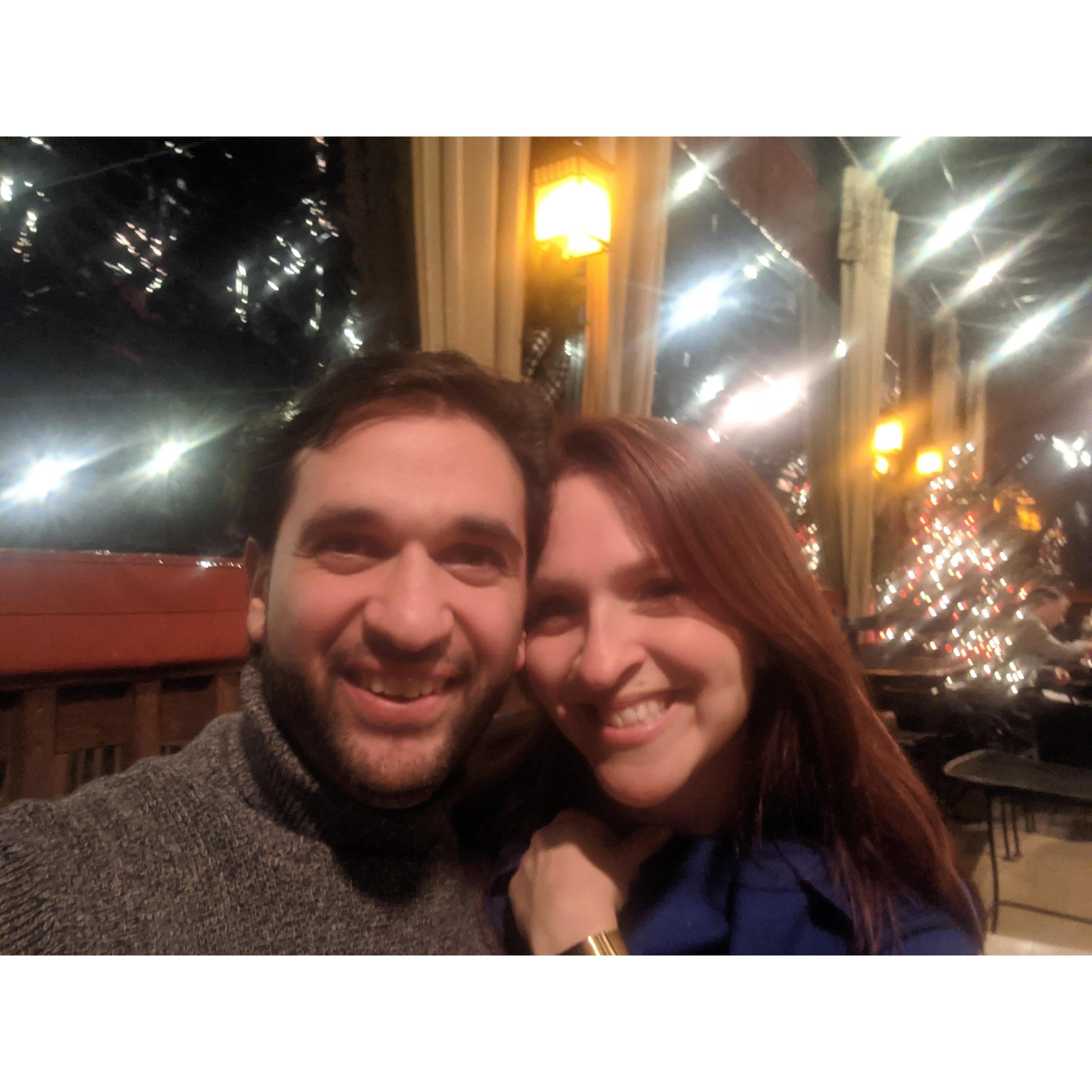 Lake Placid on New Years.