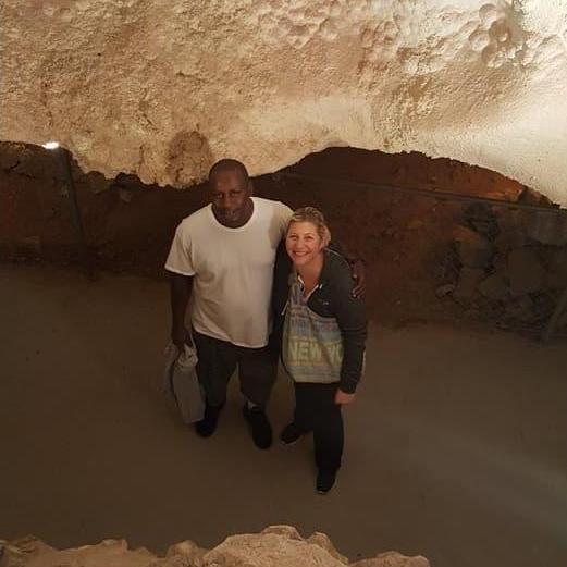 This is the Grand Canyon Caverns, we stayed at the hotel during the 2016 summer road trip and came back to take the tour of the cavern. So worth the second trip!