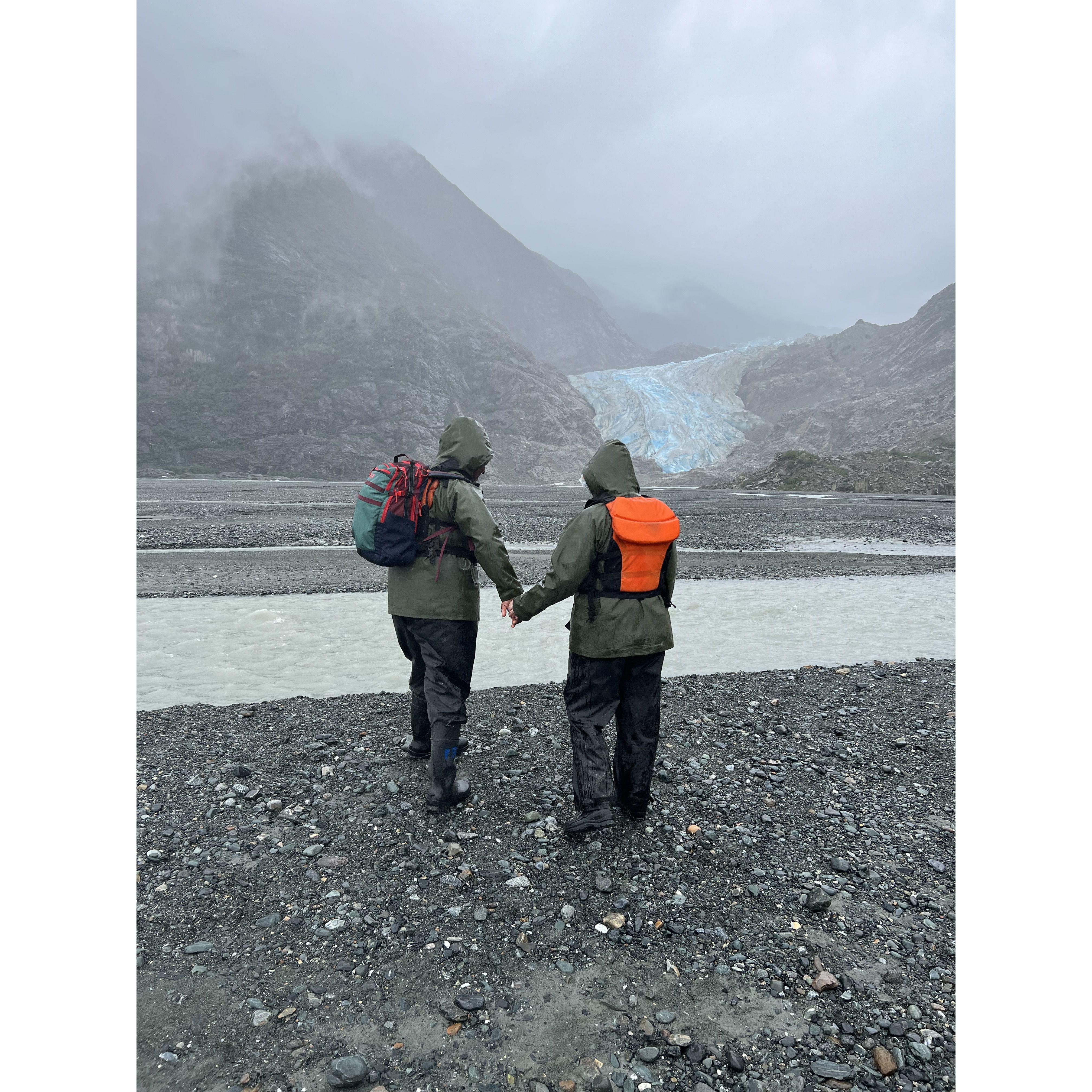 Heading to our first Glacier in Alaska