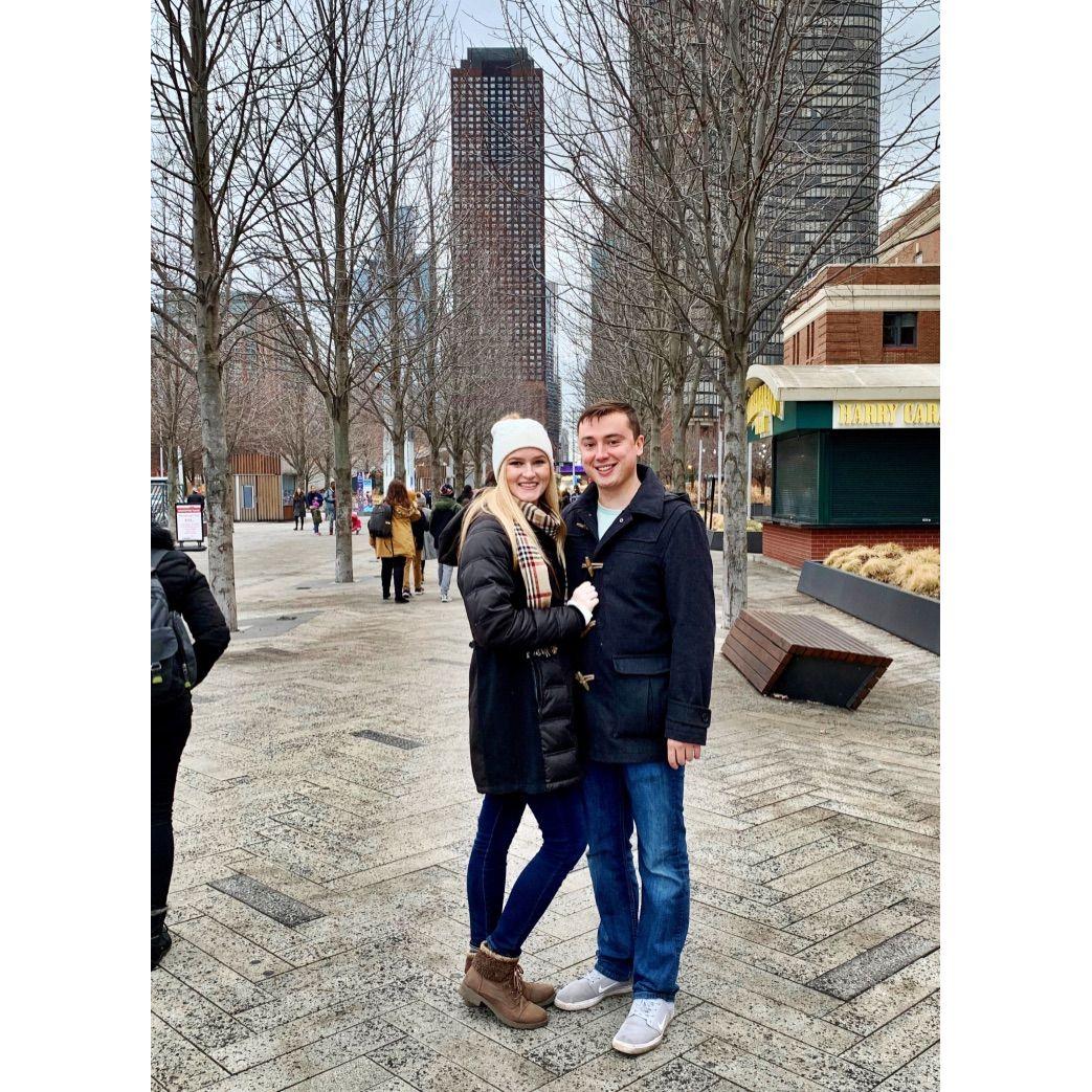 Audrey's first time in Chicago, IL visiting Robert's mom, sister, brother-in-law, and nephew!