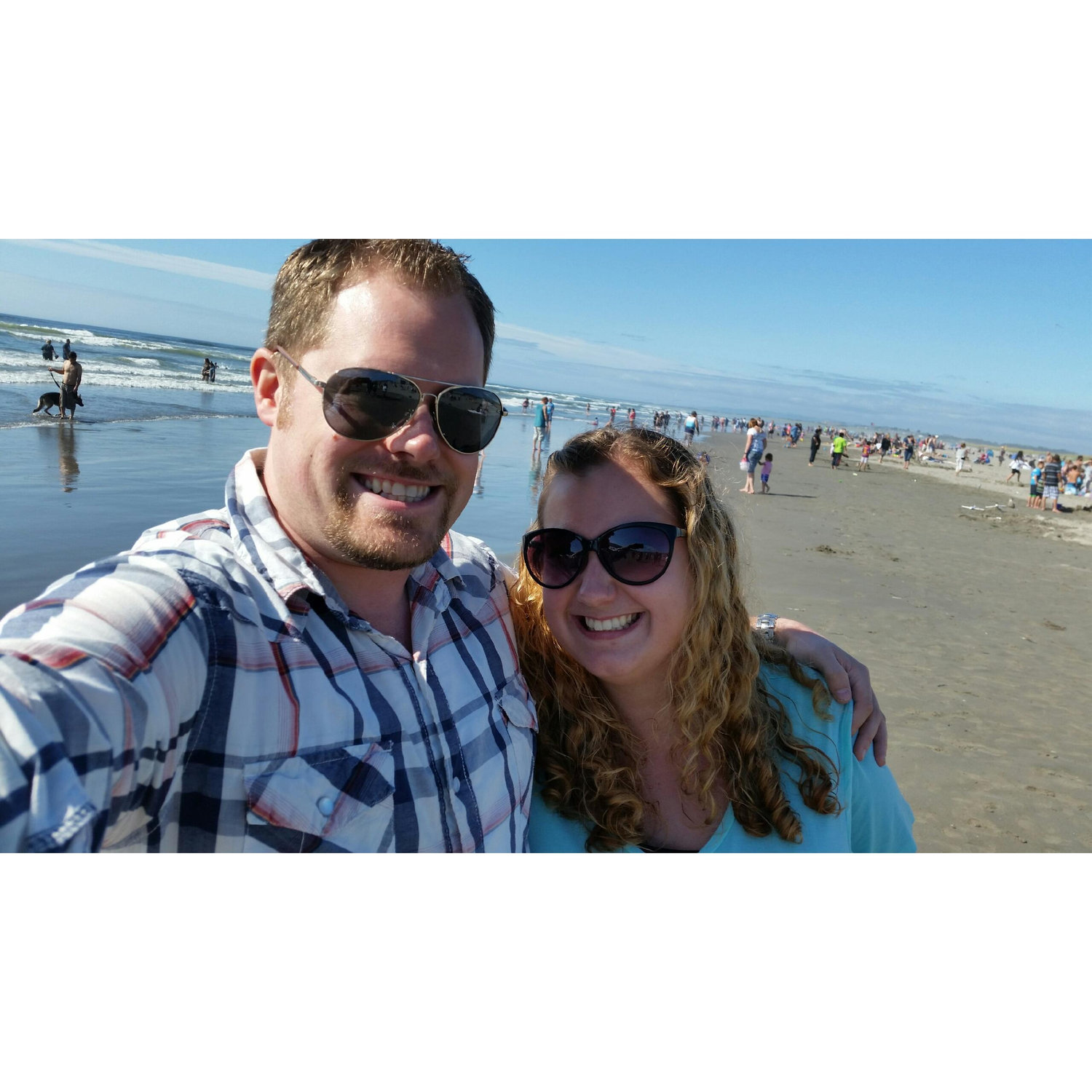 First Beach Trip together 2016