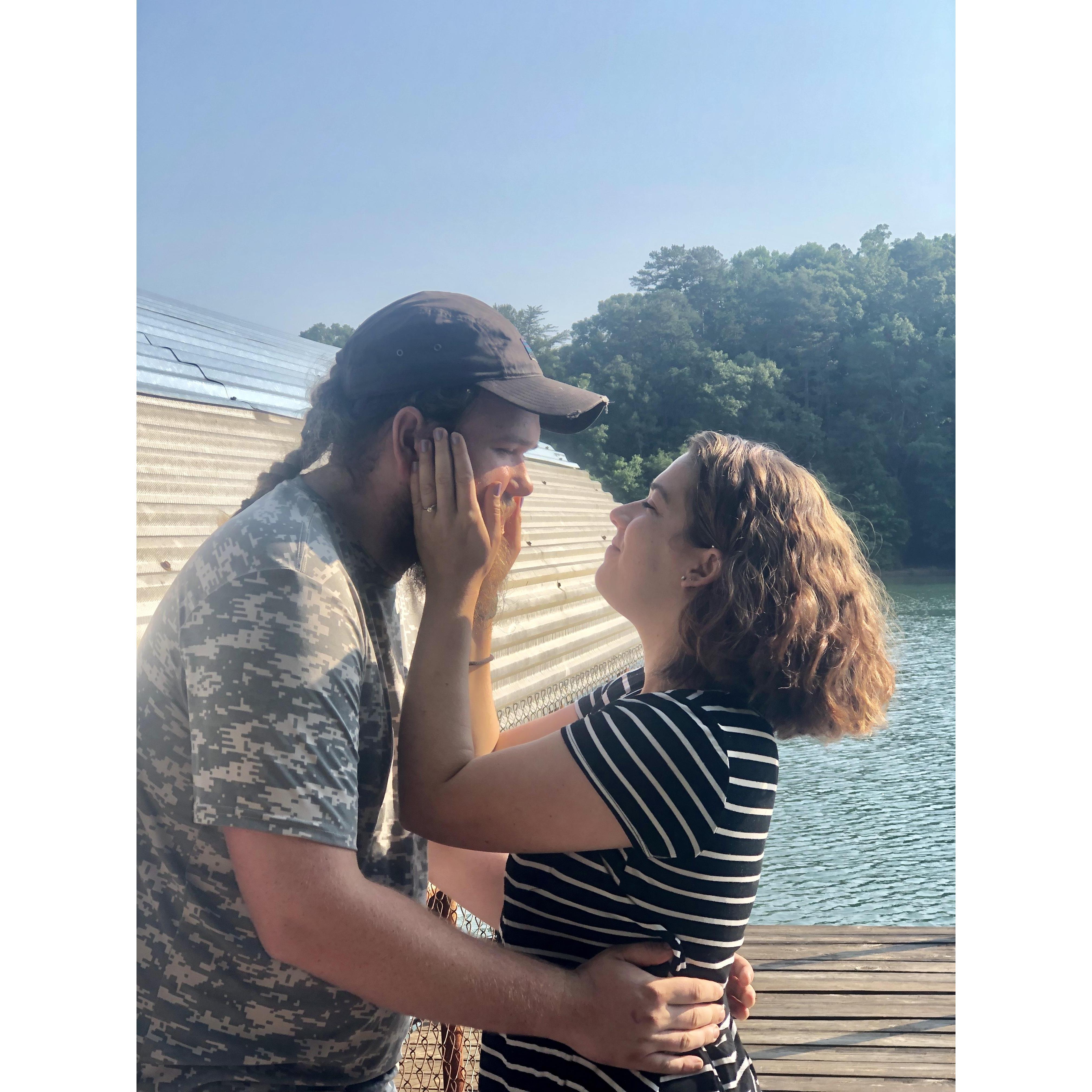 May 25, 2019: Our engagement.
Also, when we celebrated Jonathan's 21st birthday.