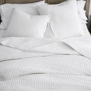 Pick-Stitch Cotton Linen Quilt