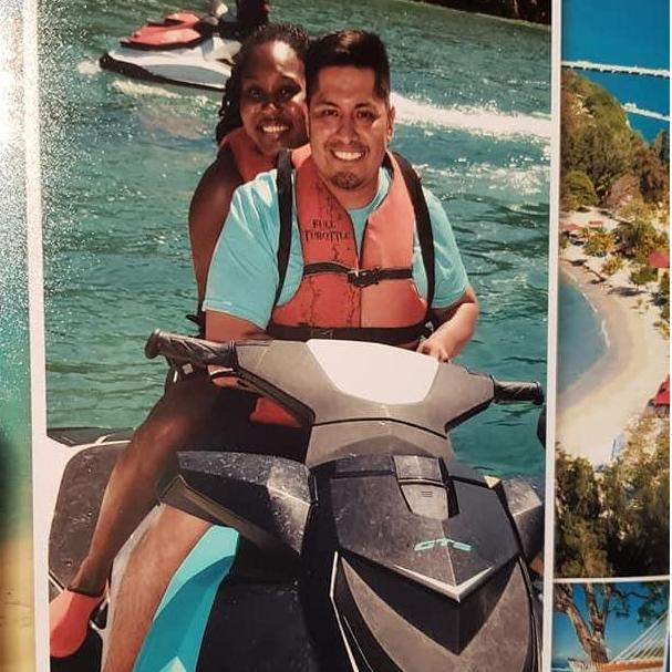 Our first time Jetskiing in Labadee, Haiti (July 2019)