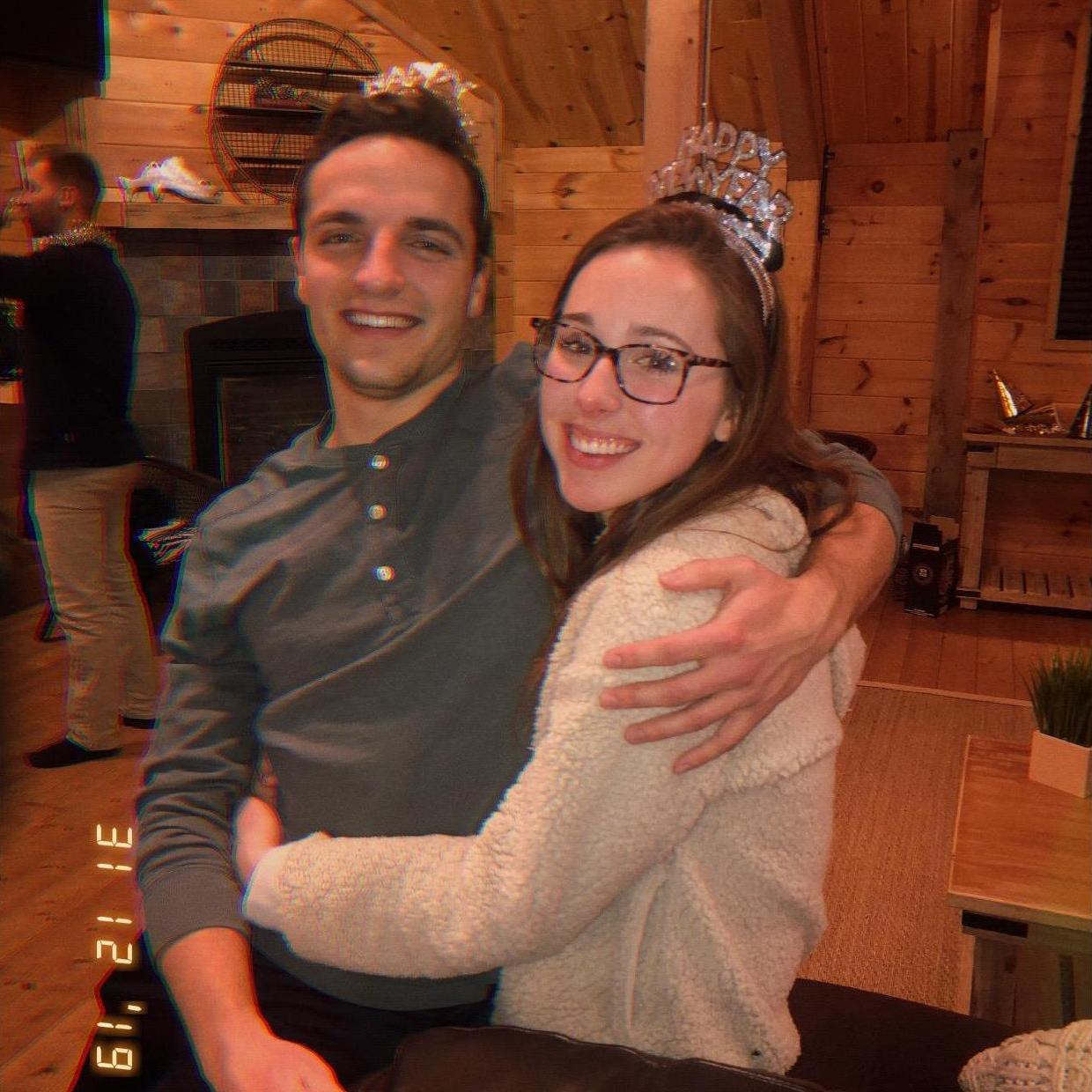 Ringing in the new year up north! #weddingyear!!!