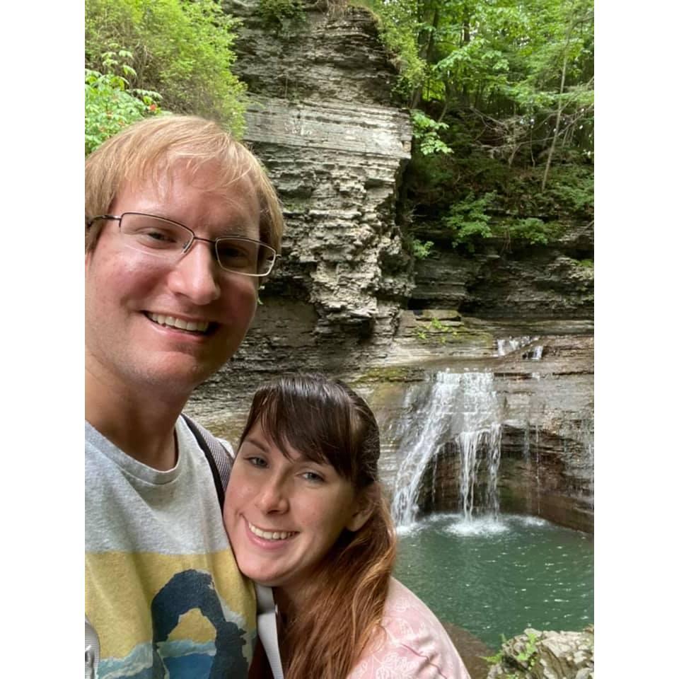 Buttermilk Falls in 2020-mini vacation in the finger lakes