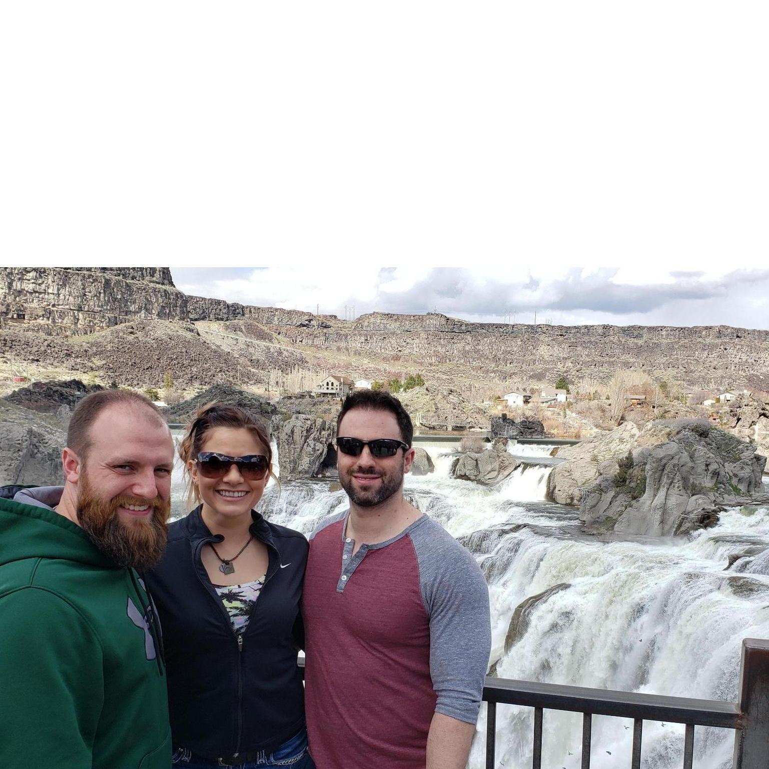 Trip with Kevin and Whitney to Shoshone Falls March 2019 (prior to him dropping my umbrella down the falls)