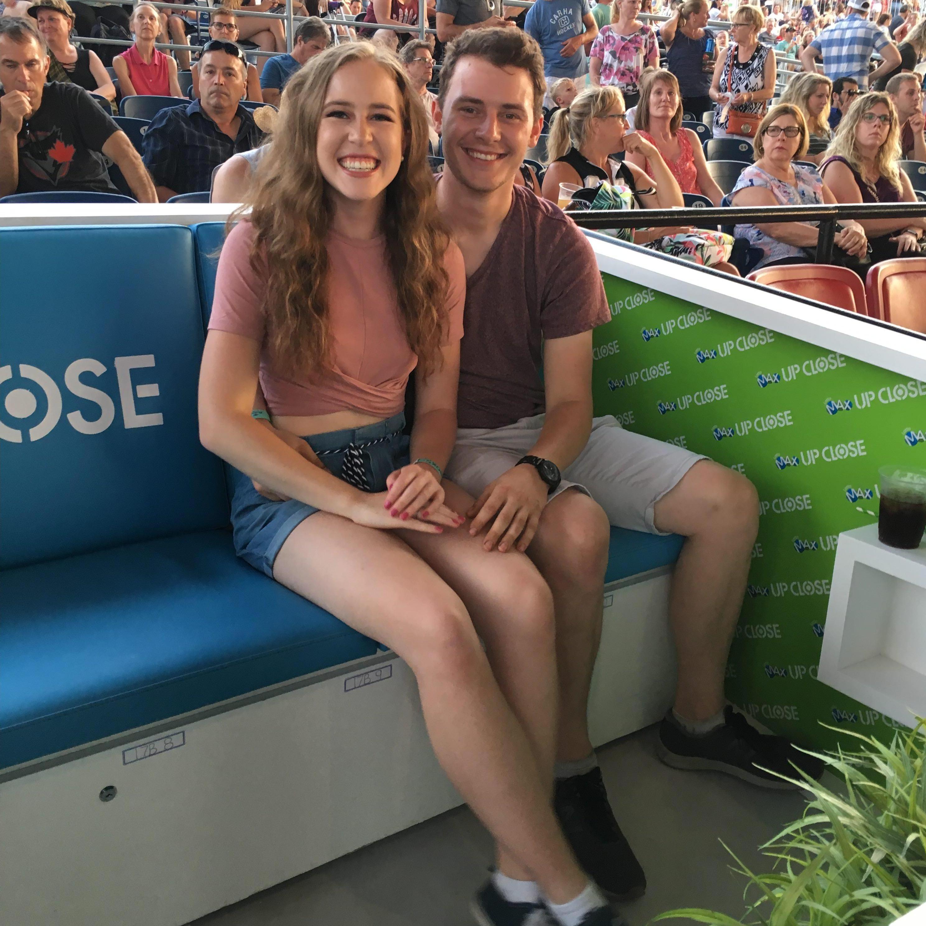 I got free tickets to the Keith Urban concert - such an amazing night! July 2018.