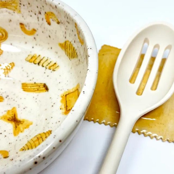 Dirt & Clay Handmade Pottery Ravioli Spoon Rest