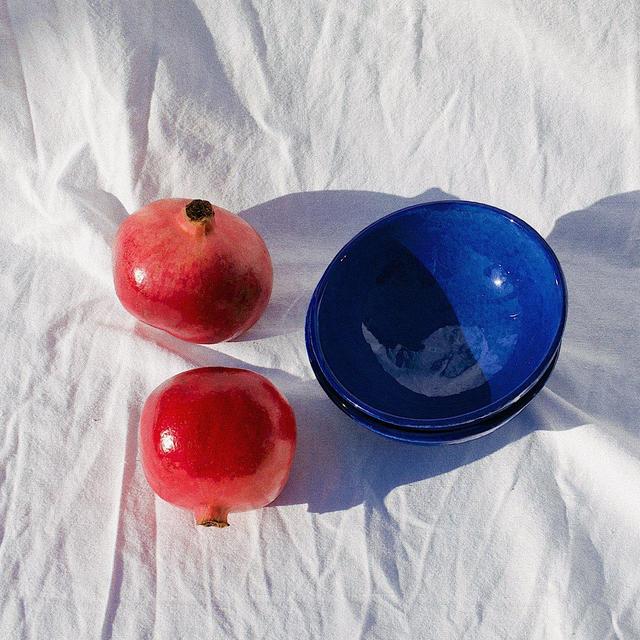 Casa Azul SMALL bowl with blue glaze