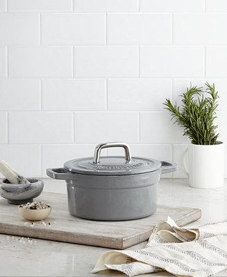 Collector's Enameled Cast Iron 2 Qt. Round Dutch Oven, Created for Macy's