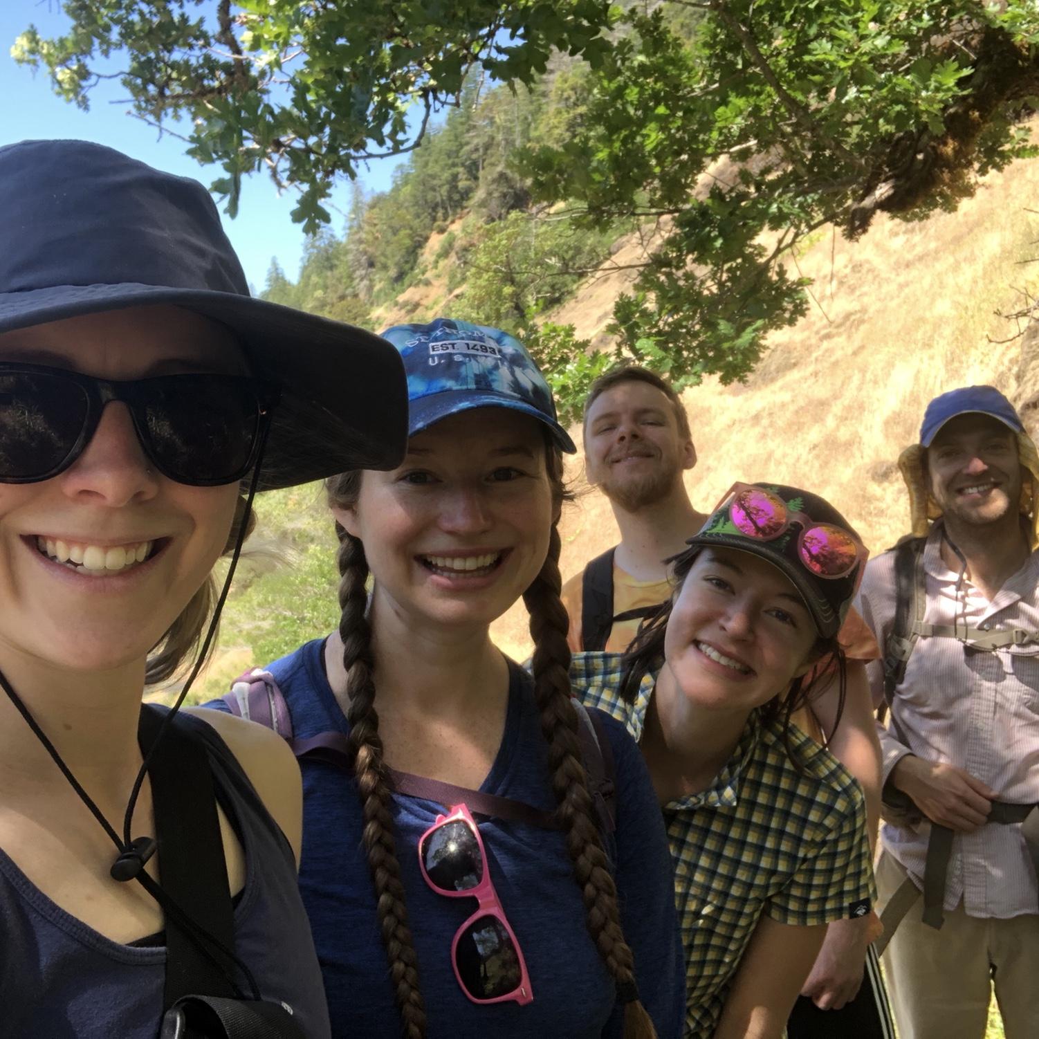 On a 3-day backpacking trip with friends on the Rogue River trail