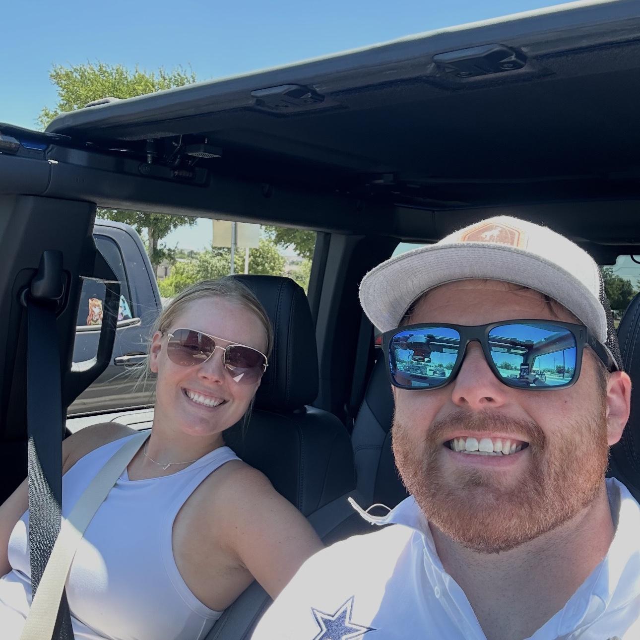 Riding with the top down