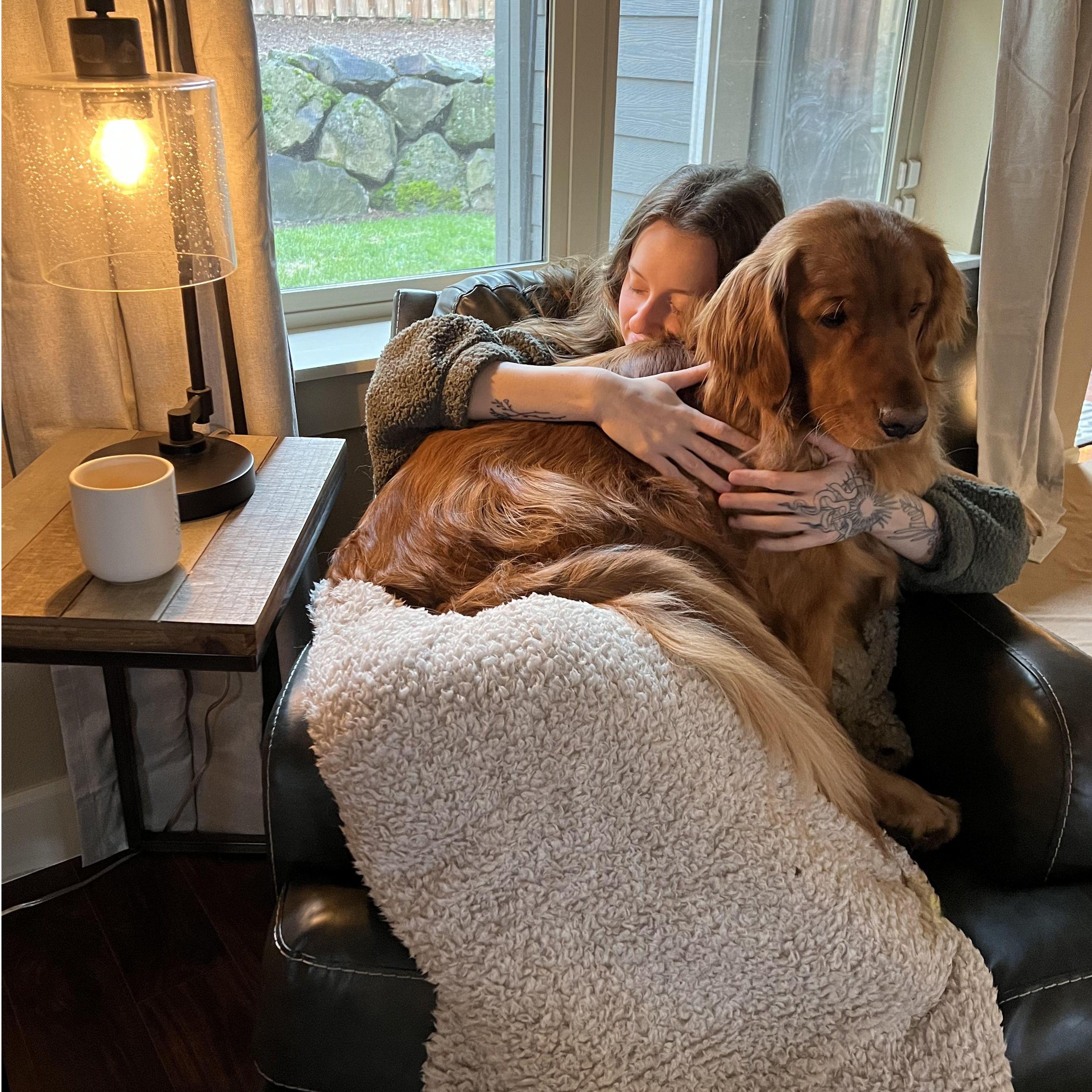 March 7th, 2023 - New home, Morning Cuddles (Meg & Theo)
