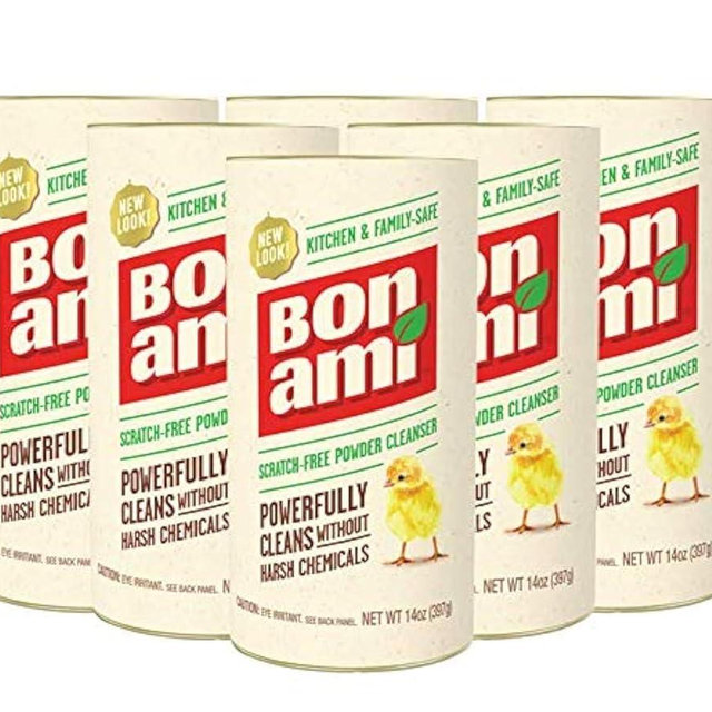 Bon Ami Powder Cleanser - 14 oz (Pack of 6)