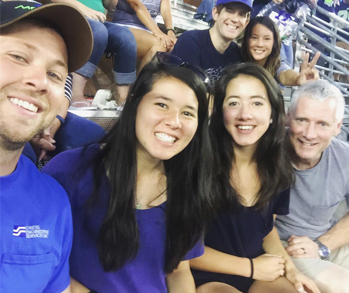 We're in the back!