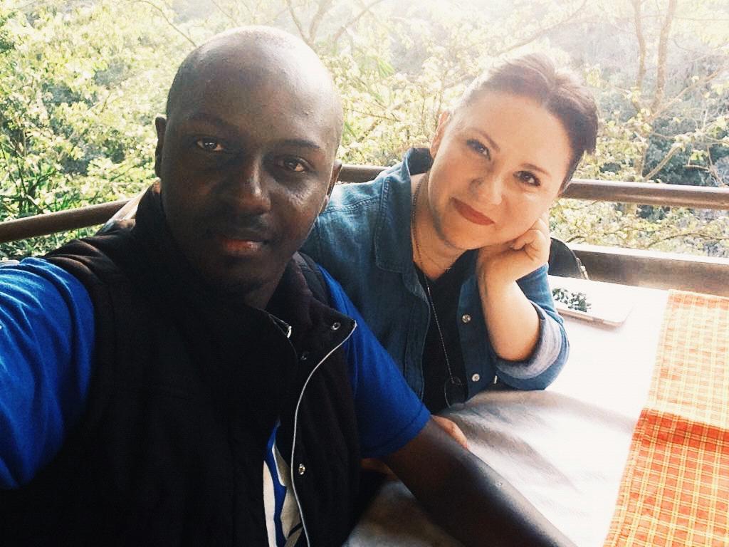 Our first date.