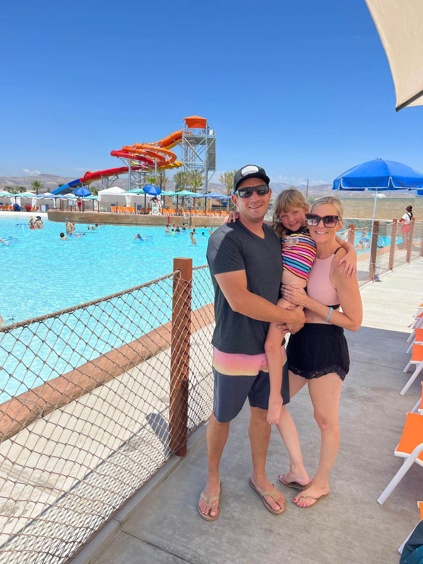 Wild Rivers date. Amy even went in the water and on the slides.