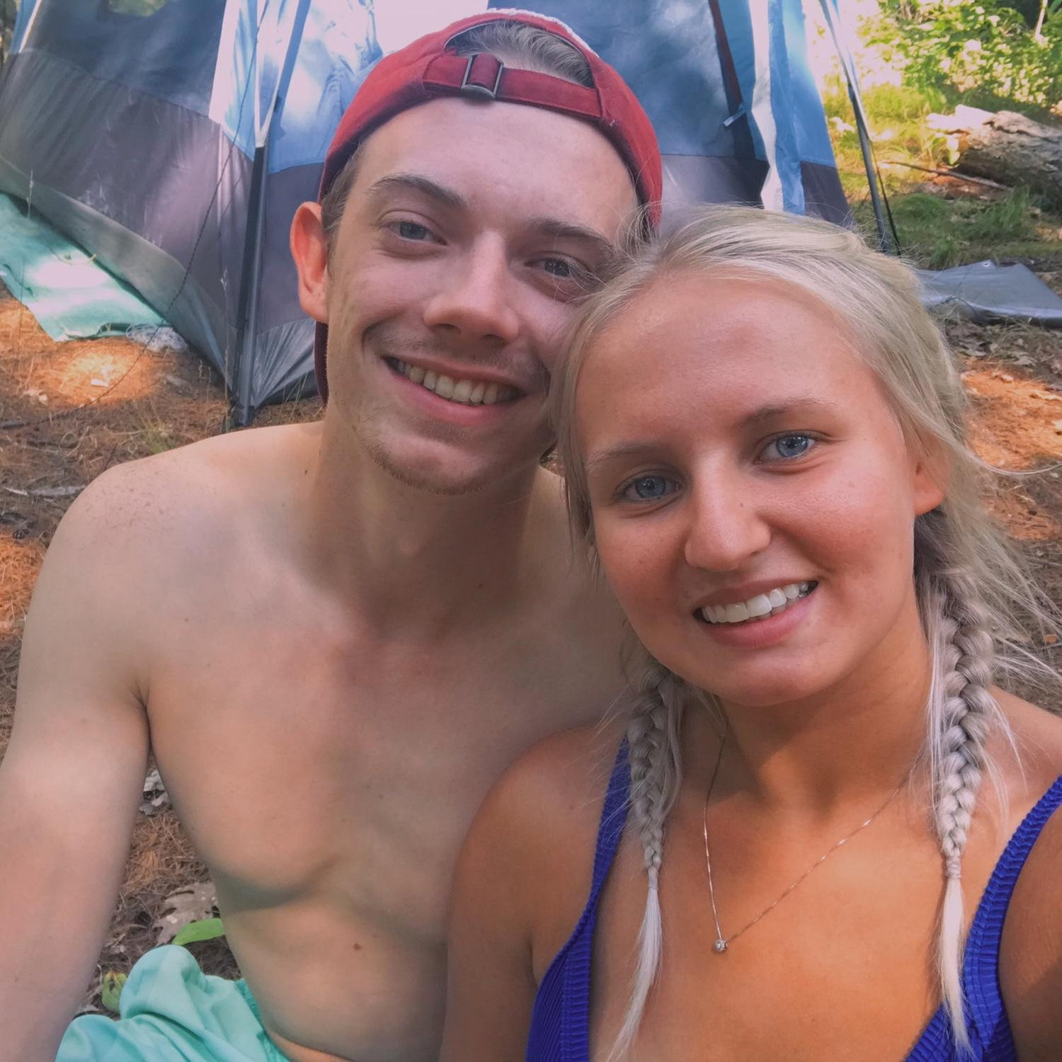 Camping trip to the Ivy Lea campground in the Thousand Islands. They grew a love for camping together and continue to go every summer.