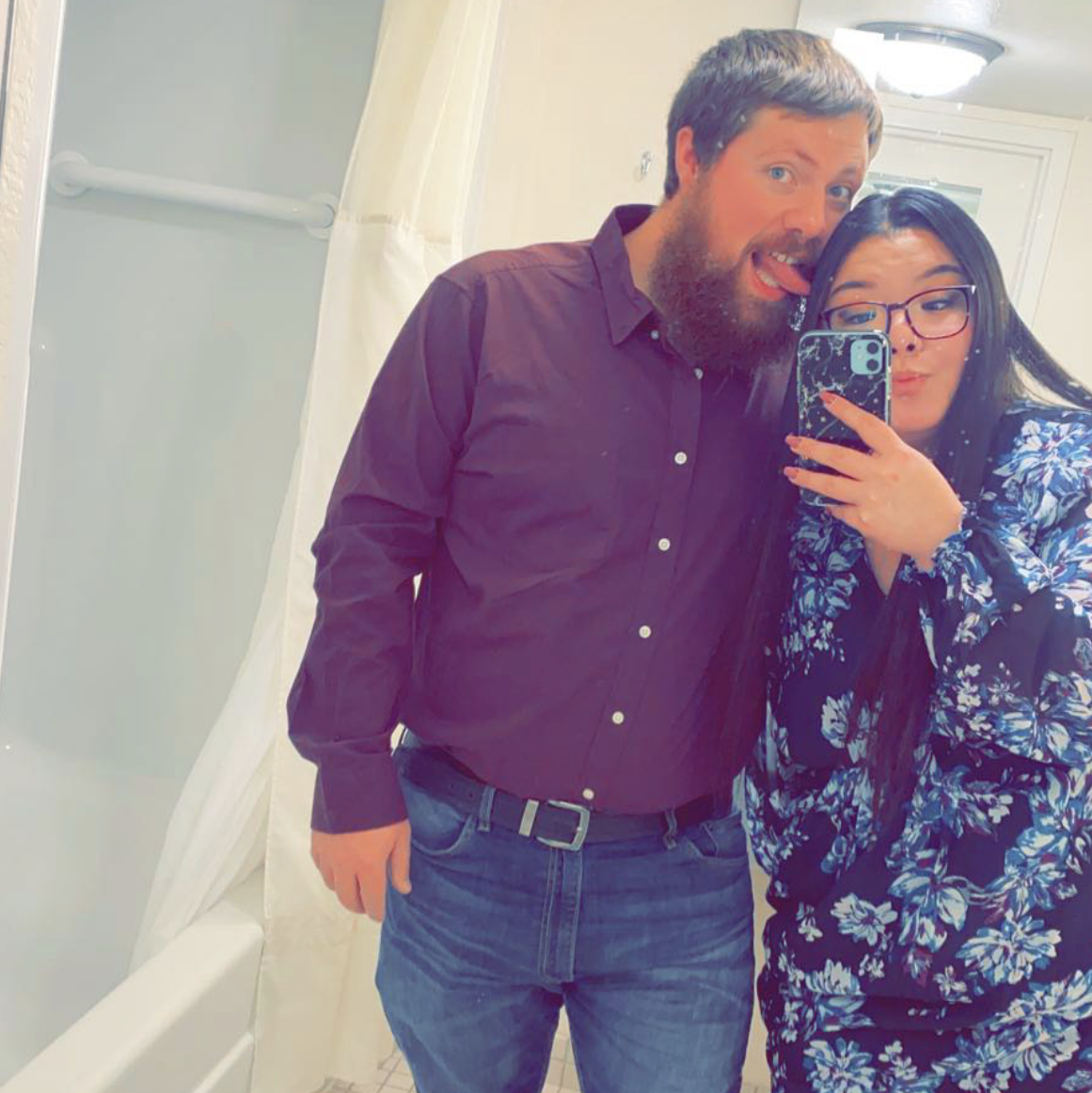 One of our first vacations together (and one of our first weddings together) :)