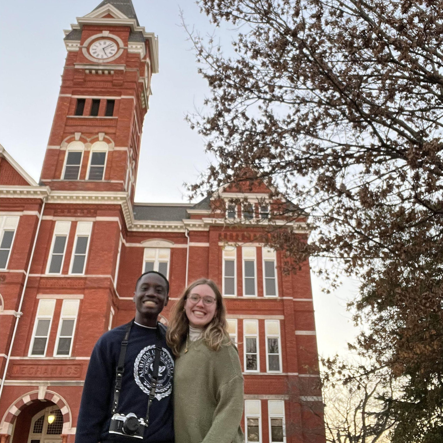Last Auburn visit before Irénée moves to WA!