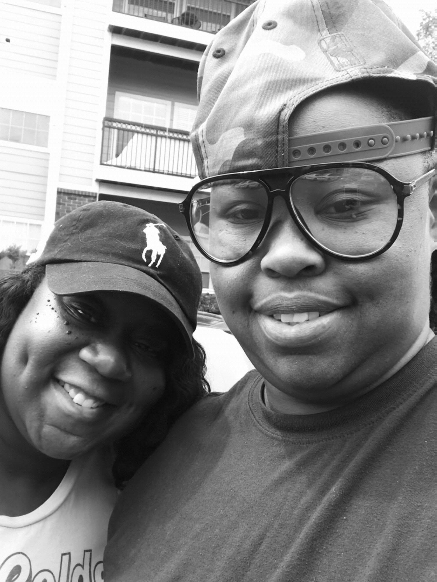 She always stealing my shine!